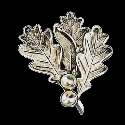 Trófea agyartakaró levél 6x6 cm 5 db/cs